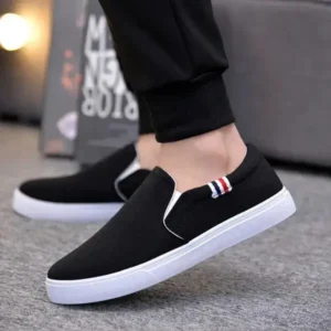 Vanilashoe Men Casual Breathable Flat Canvas Shoes